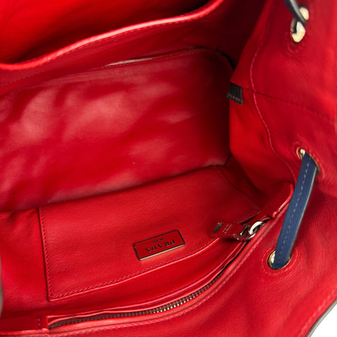 Prada Bags Bucket bags Prada Blue Calfskin Leather Bucket Bag