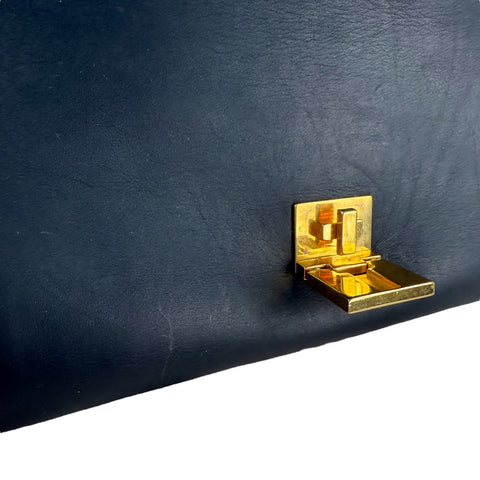 Celine Tricolor Trapeze Leather Shoulder Bag Leather Shoulder Bag Trapeze