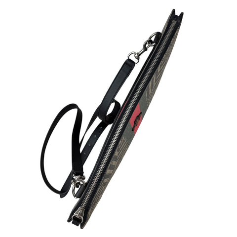 Gucci GG Supreme Monogram Caleido Web Messenger Beige Ebony