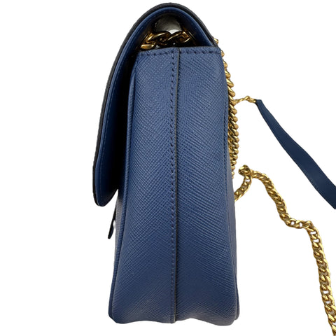 Prada PradaSaffiano Pattina Flap Shoulder Bag