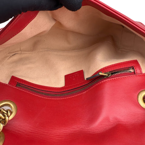 Gucci Marmont Red Shoulder Bag