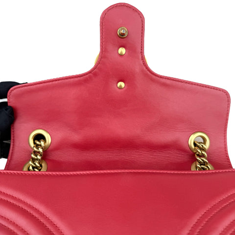 Gucci Marmont Red Shoulder Bag