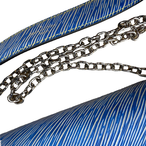 Louis Vuitton Epi Denim Twist MM Shoulder Bag