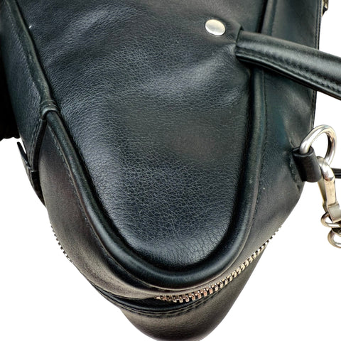 Balenciaga Triangle Leather Handbag with Logo