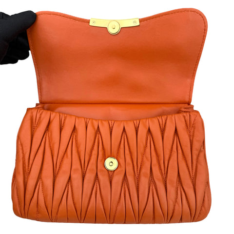 Miu Miu nappa chain flap crossbody