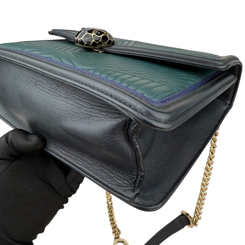 Bvlgari Serpenti leather crossbody bag