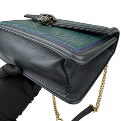 Pre-owned bvlgari-serpenti-leather-crossbody-bag-front
