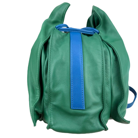 Loewe Green Flamenco leather shoulder bag