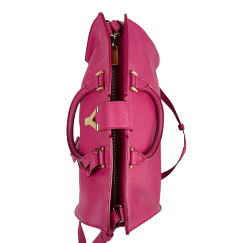 Saint Laurent Petit Cabas Y-line Shoulder Bag Pink