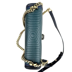 Pre-owned bvlgari-serpenti-leather-crossbody-bag-front