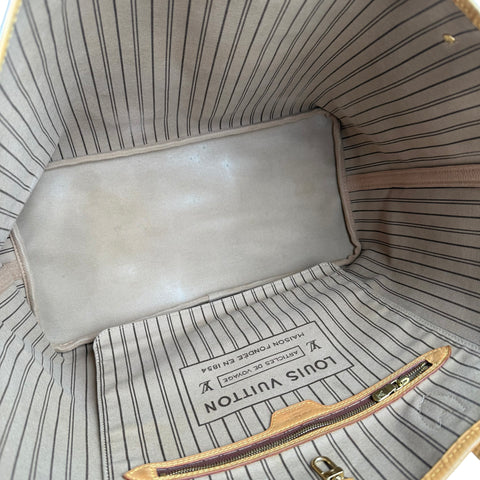 Louis Vuitton Neverfull Tote GM Brown Canvas Monogram