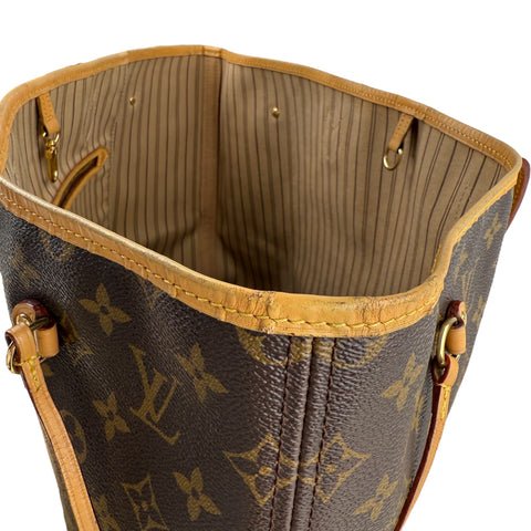Louis Vuitton Neverfull Tote GM Brown Canvas Monogram
