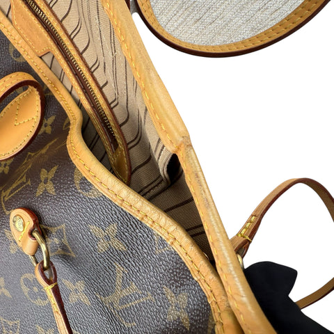 Louis Vuitton Neverfull Tote GM Brown Canvas Monogram