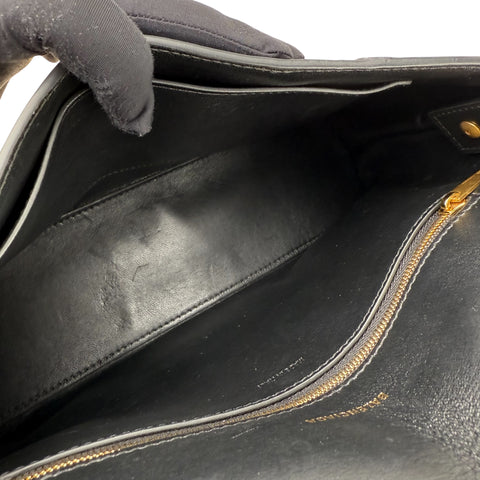 Balenciaga Downtown Black Veau (Calfskin)