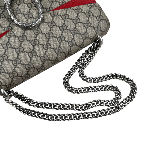 Gucci Dionysus Shoulder Bag GG Beige/Red