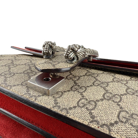 Gucci Dionysus Shoulder Bag GG Beige/Red
