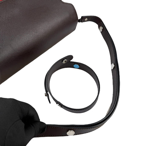 Marni Medium Colorblocked Leather Trunk Shoulder and Crossbody Bag