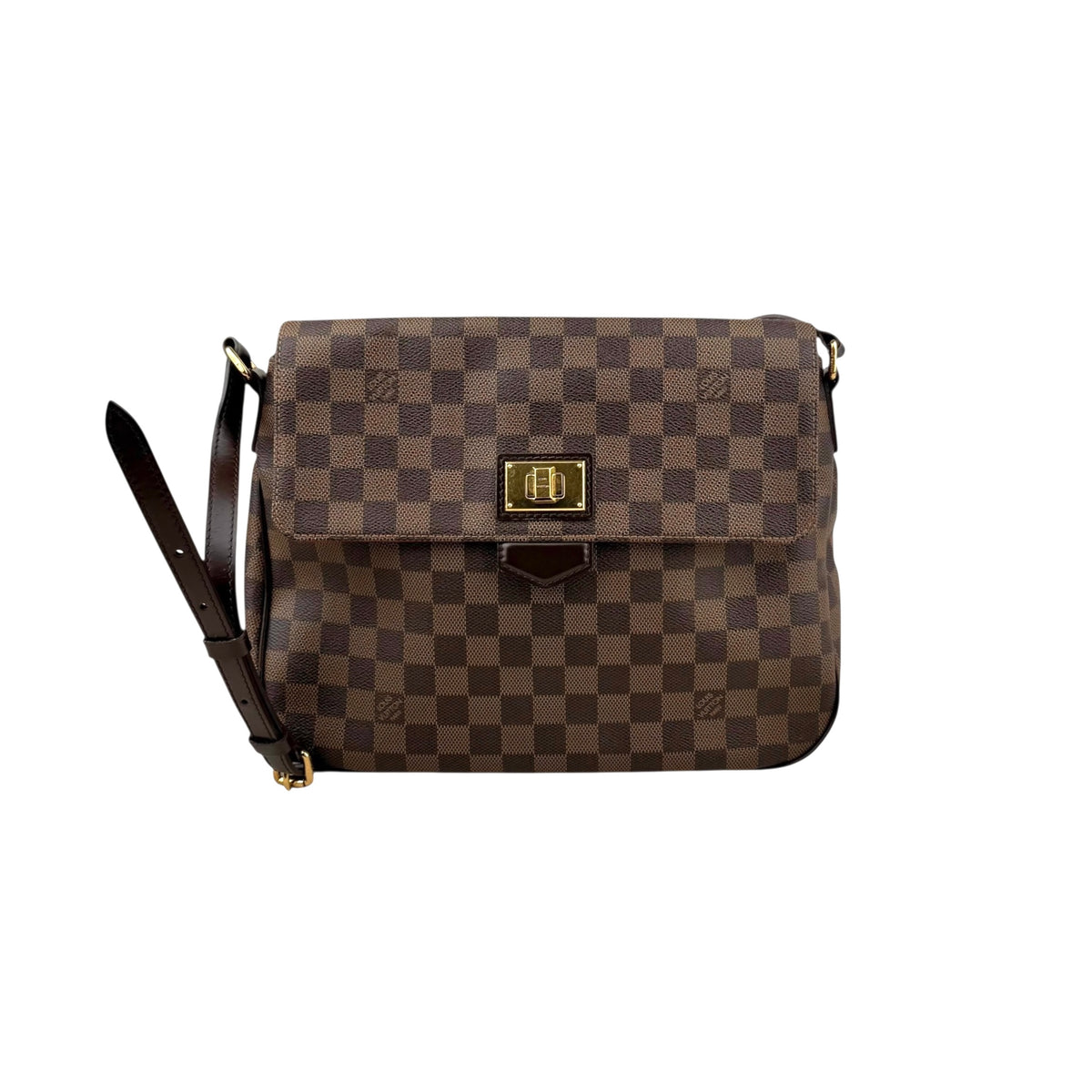 Louis Vuitton Besace Roseberry Shoulder Bag Brown Leather