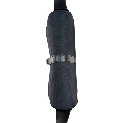 Gucci Jackie Flap in Black GG Canvas