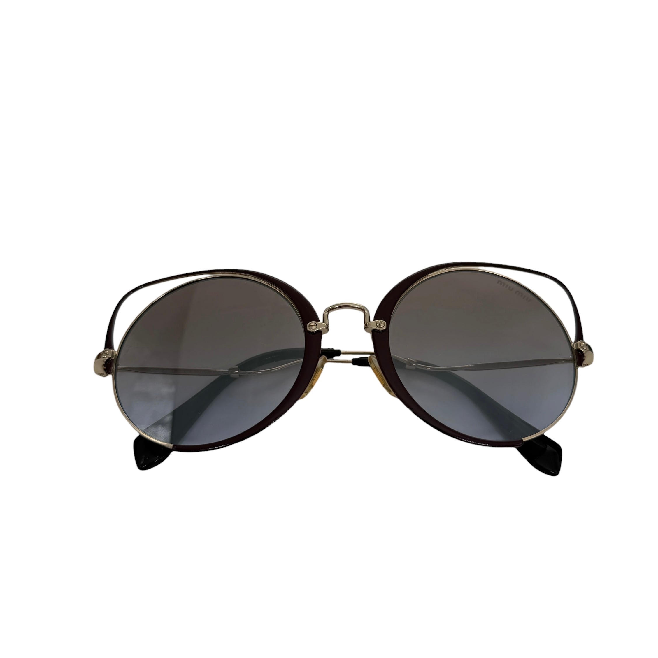 Pre-owned Miu Miu MU 51TS - R1J2H2 Pale Sunglasses