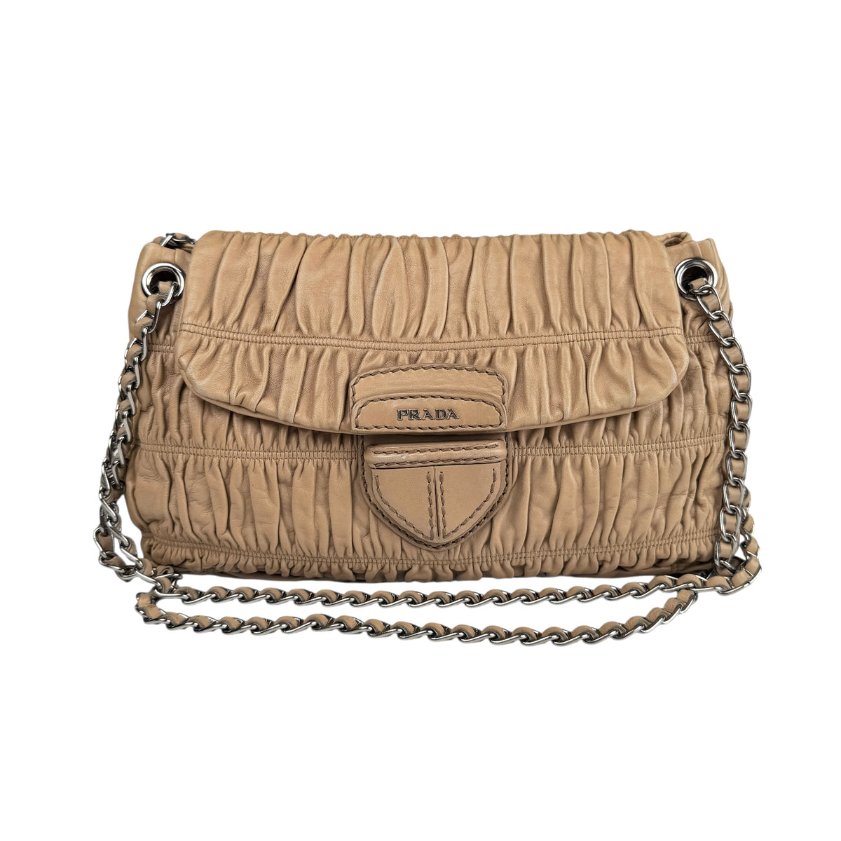 Prada Nappa Gaufre Shoulder Bag