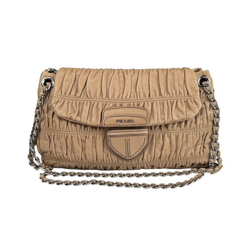 Prada Nappa Gaufre Shoulder Bag
