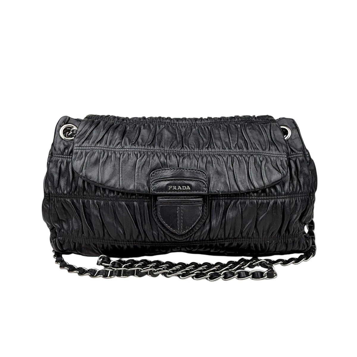 Prada Nappa Gaufre Sound Bag