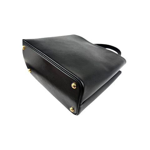 Prada Saffiano Leather Panier Top-Handle Bag