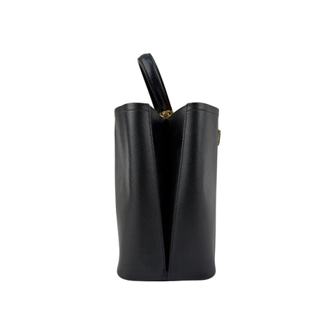 Prada Saffiano Leather Panier Top-Handle Bag