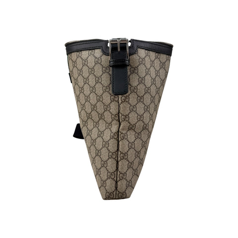 Gucci Beige GG Coated Canvas Medium Ophidia Web Messenger Bag
