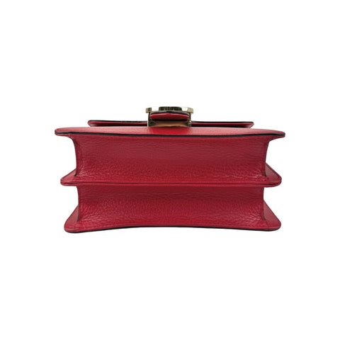Gucci Dollar Red Interlocking G Shoulder Bag