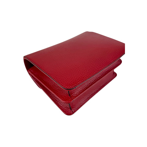 Gucci Dollar Red Interlocking G Shoulder Bag