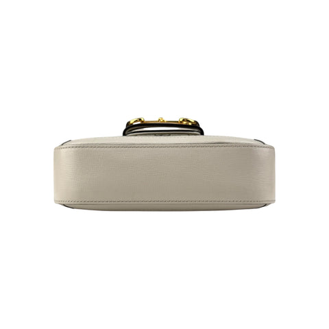 Gucci Beige Leather Horsebit 1955 Crossbody Bag