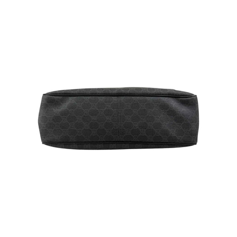 Gucci Black GG Imprime Messenger Bag
