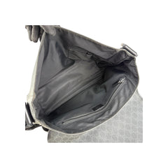 Gucci Black GG Imprime Messenger Bag