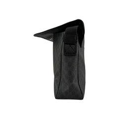 Gucci Black GG Imprime Messenger Bag