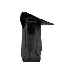 Gucci Black GG Imprime Messenger Bag