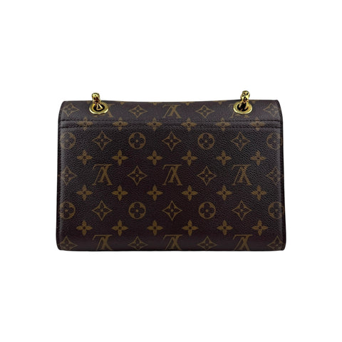 Louis Vuitton Monogram Canvas Black Victoire Bag