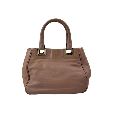 Prada Vitello Leather Bow Handbag