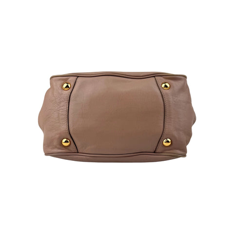 Prada Vitello Leather Bow Handbag