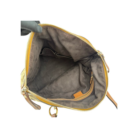 Gucci Bicolor GG Interlocking Dome Satchel Bag