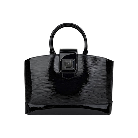 Louis Vuitton Black Electric Epi Leather Mirabeau PM Bag