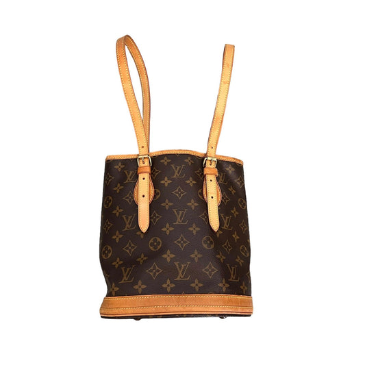 Louis Vuitton  Bucket leather handbag - Loop Vintage