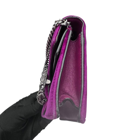 Gucci  Dionysus Super Mini velvet handbag