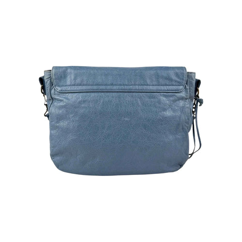 Balenciaga Atlantique Lambskin Leather Neo Folk Messenger Bag
