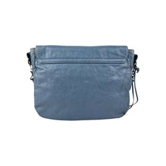 Balenciaga Atlantique Lambskin Leather Neo Folk Messenger Bag