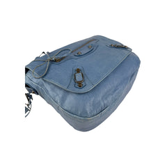 Balenciaga Atlantique Lambskin Leather Neo Folk Messenger Bag