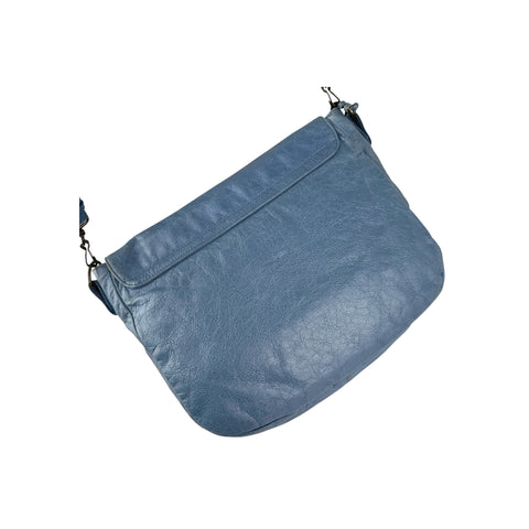 Balenciaga Atlantique Lambskin Leather Neo Folk Messenger Bag