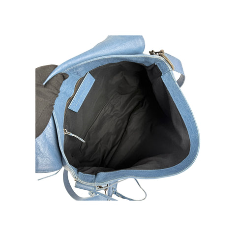 Balenciaga Atlantique Lambskin Leather Neo Folk Messenger Bag