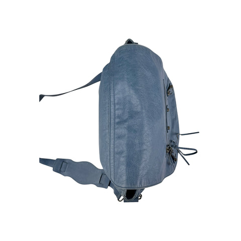Balenciaga Atlantique Lambskin Leather Neo Folk Messenger Bag